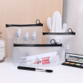 Customized Frosted And Clear Pvc Zipper Bag Travel Portable Waterproof Black Wash Storage Cosmetic Brush Bag